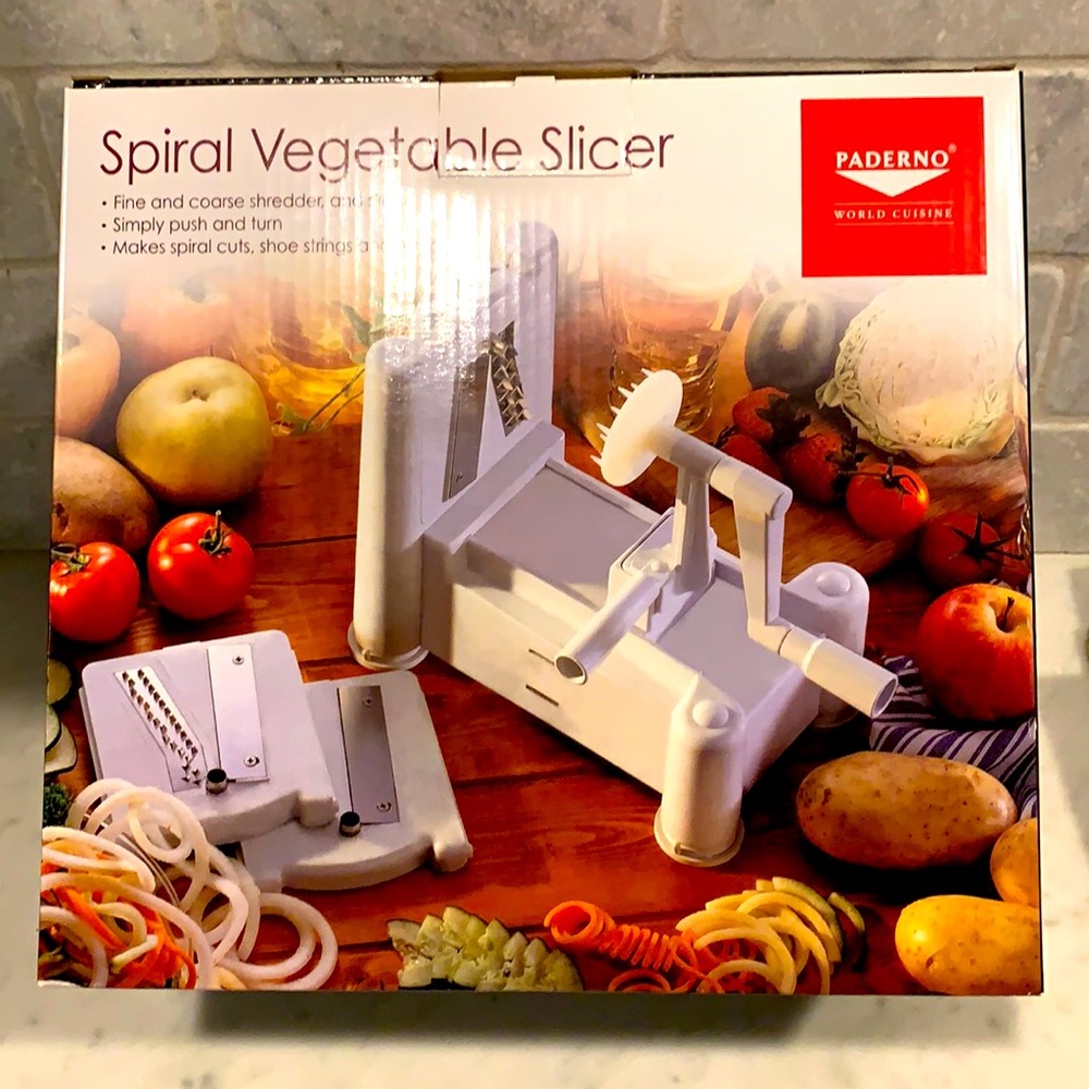 Paderno Spiralizer/Vegetable Slicer, 3 blade from Williams Sonoma